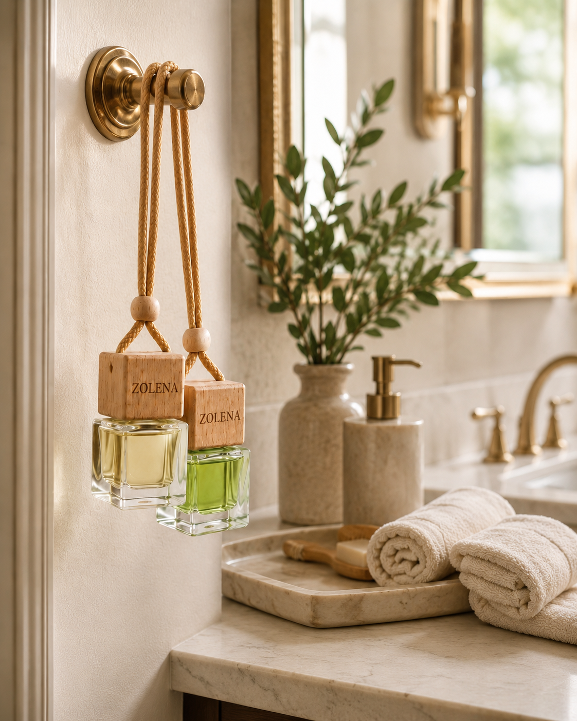 Aromatherapy Diffuser-Luxury Hanging Air Freshner / ZOLENA