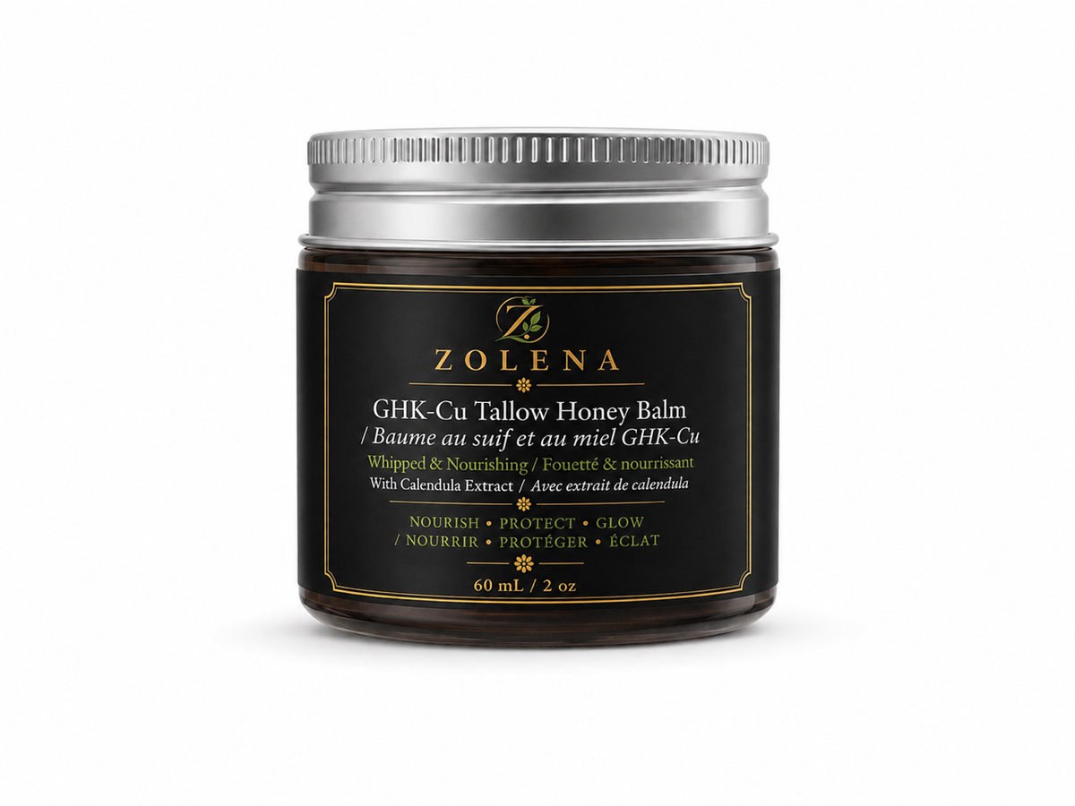ZOLENA GHK-Cu Tallow Honey Balm - 60 mL