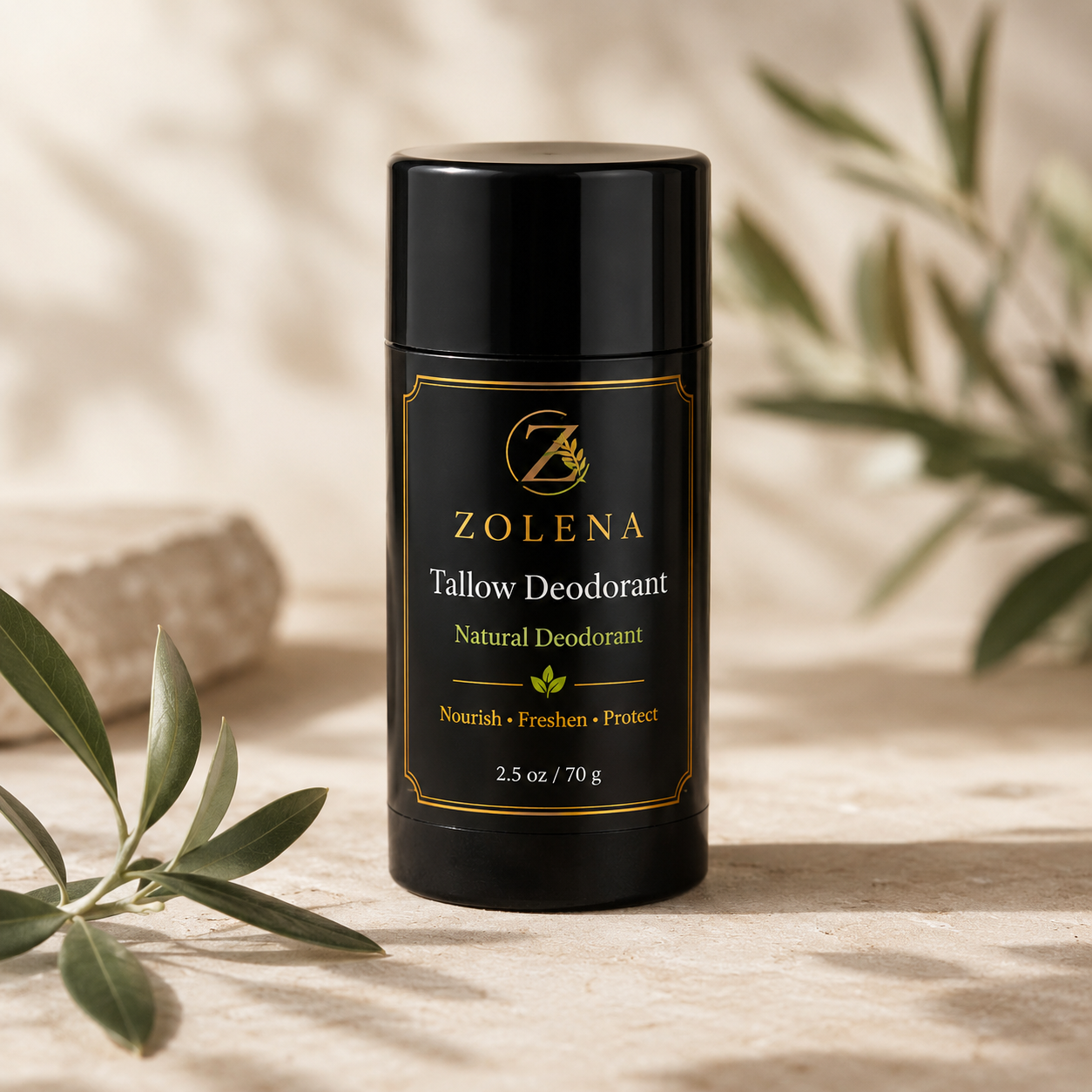 Tallow Deoderant / Natural Deodorant -70 g/2.5 oz