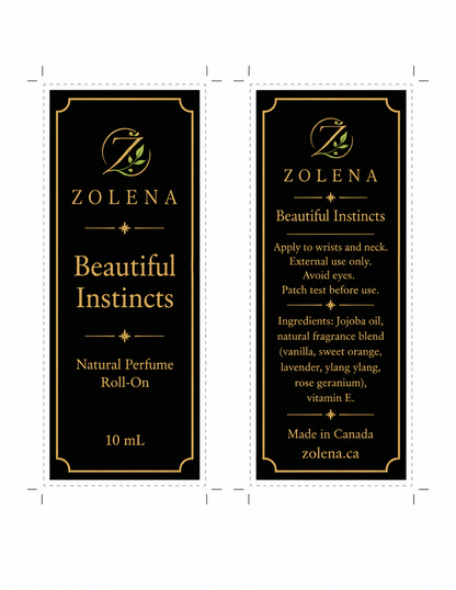 Beautiful Instincts Natural Perfume Roll-on -10 ML