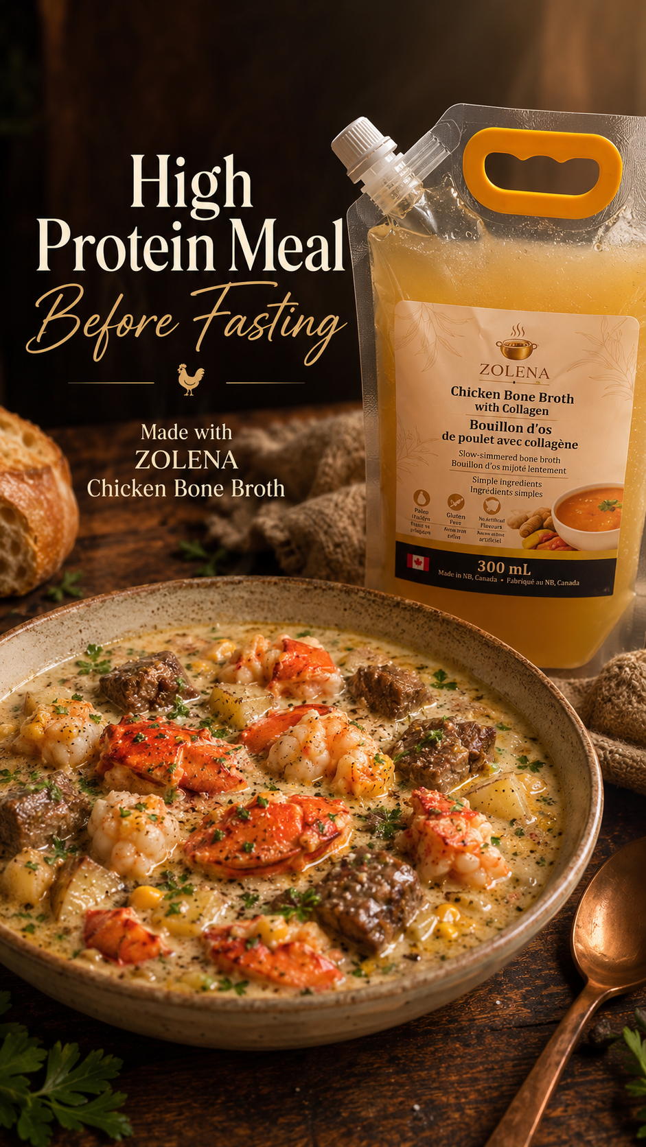 Bone Broth Collagen (Frozen)