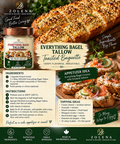 Everything Bagel Cooking Tallow