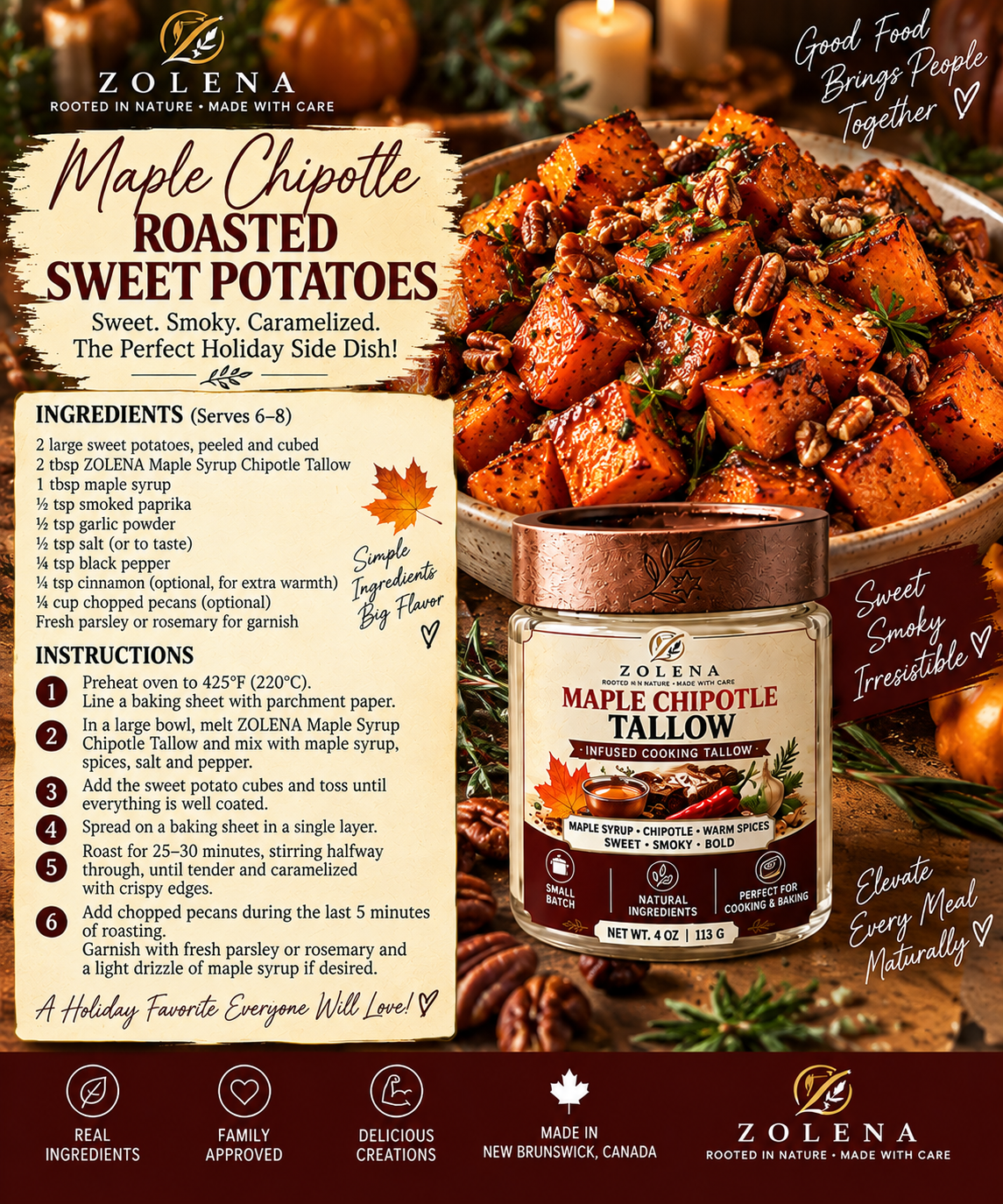 Cooking Maple Chipotle Tallow