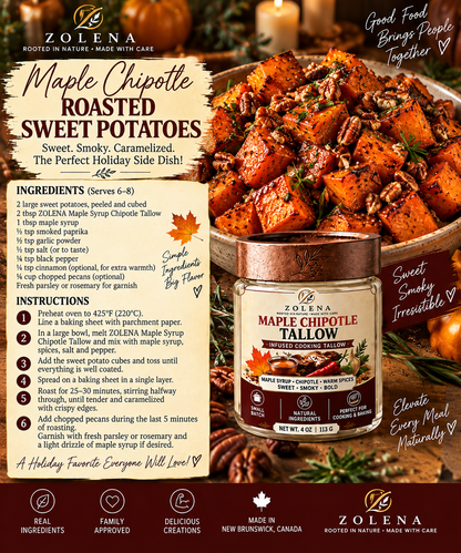 Cooking Maple Chipotle Tallow
