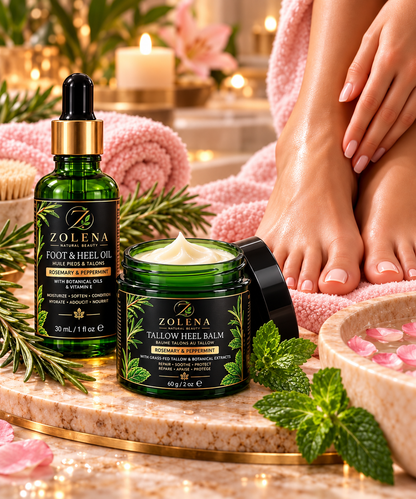 ZOLENA Rosemary &amp; Peppermint Foot &amp; Heel Oil 30 mL