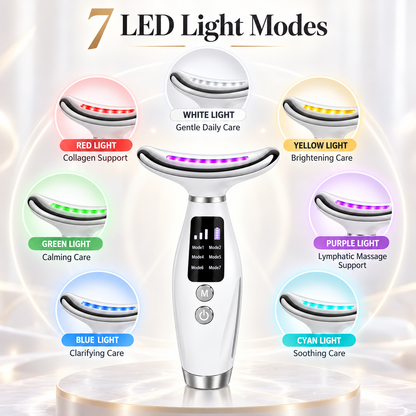 ZOLENA LED Face &amp; Neck Beauty Massager