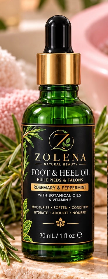 ZOLENA Rosemary &amp; Peppermint Foot &amp; Heel Oil 30 mL