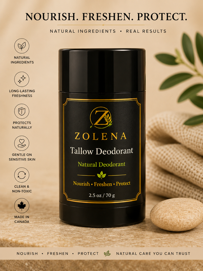 Tallow Deoderant / Natural Deodorant -70 g/2.5 oz