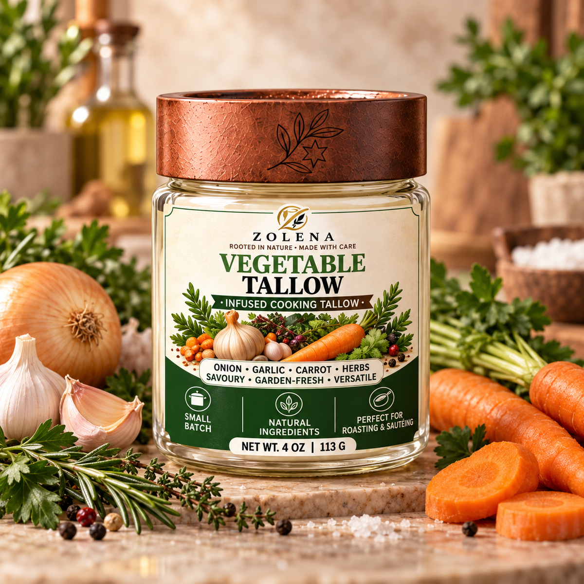 Vegetable Spice CookingTallow