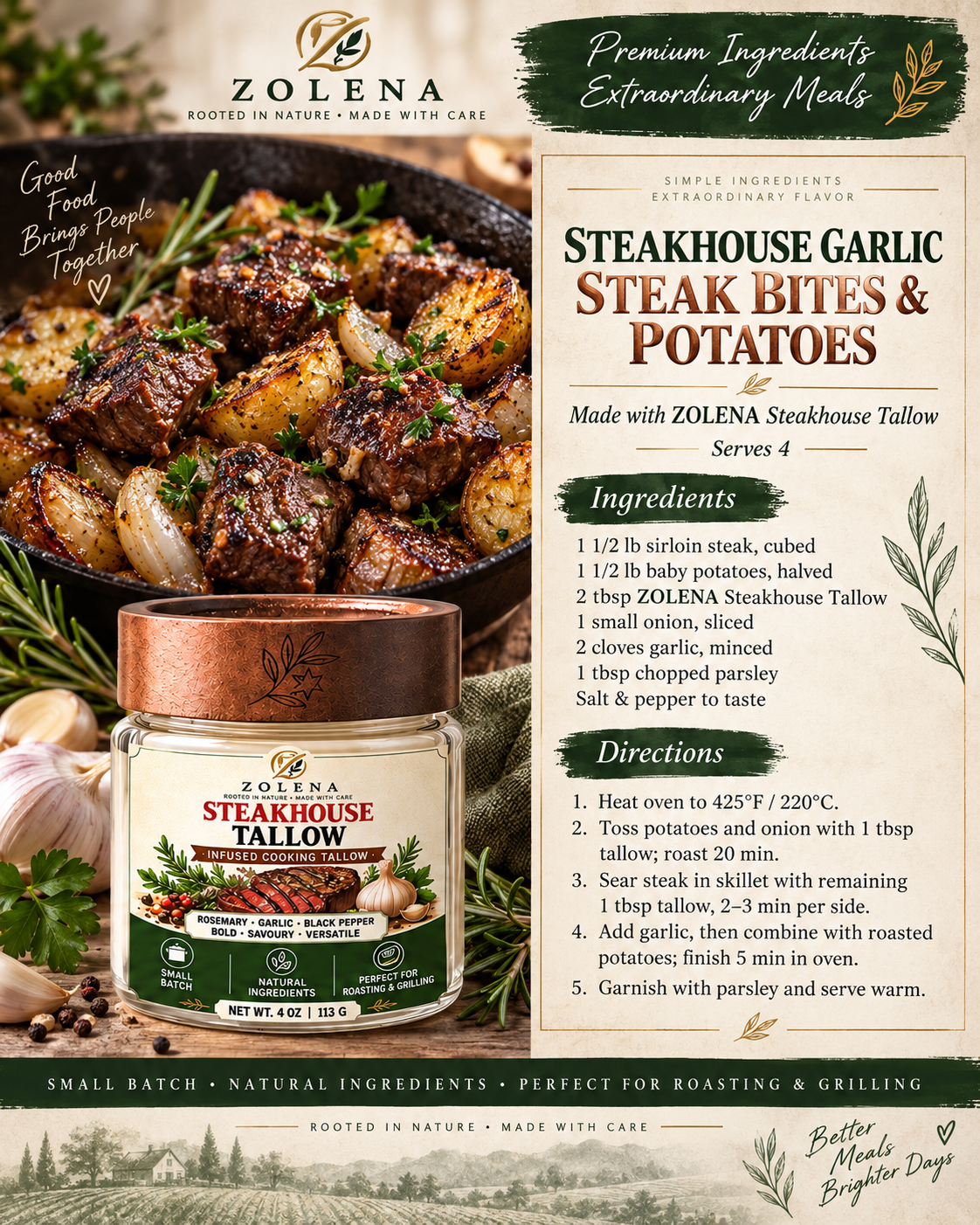 Steakhouse Cooking Tallow