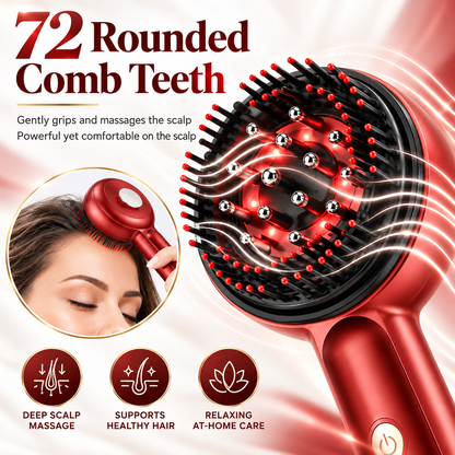 ZOLENA Red Light Scalp massager &amp; Oil Applicator