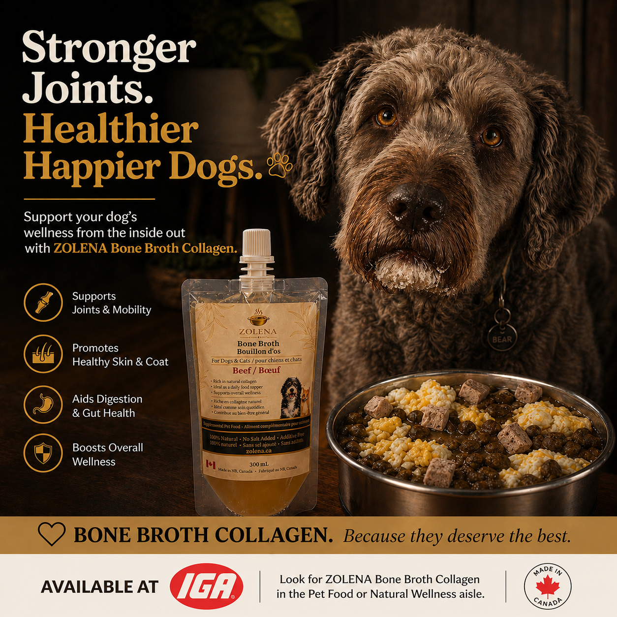 Bone Broth for Dogs &amp; Cats -300 mL