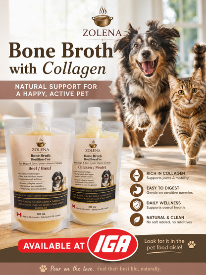 Bone Broth for Dogs &amp; Cats -300 mL