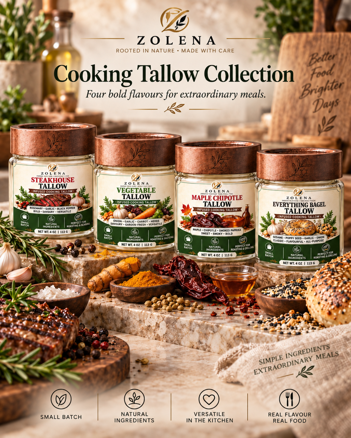 Vegetable Spice CookingTallow