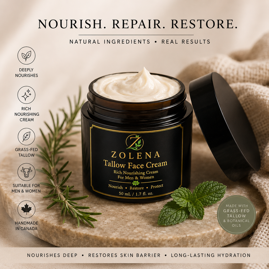 Tallow face Cream -50mL