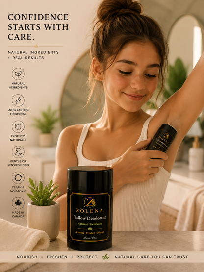 Tallow Deoderant / Natural Deodorant -70 g/2.5 oz