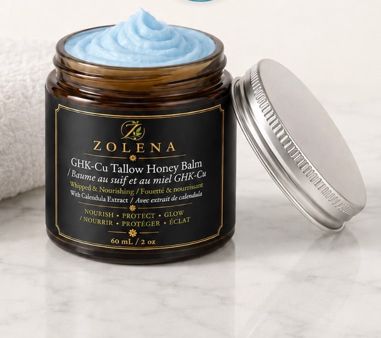 ZOLENA GHK-Cu Tallow Honey Balm - 60 mL