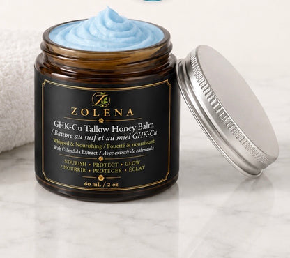 ZOLENA GHK-Cu Tallow Honey Balm - 60 mL