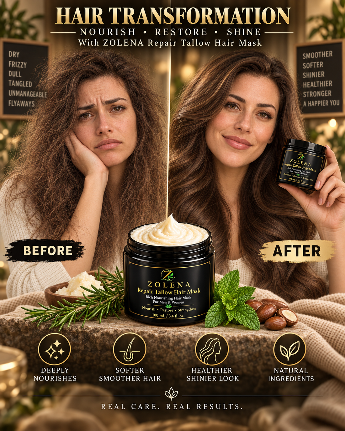 Repair Tallow Hair Mask- 100 mL